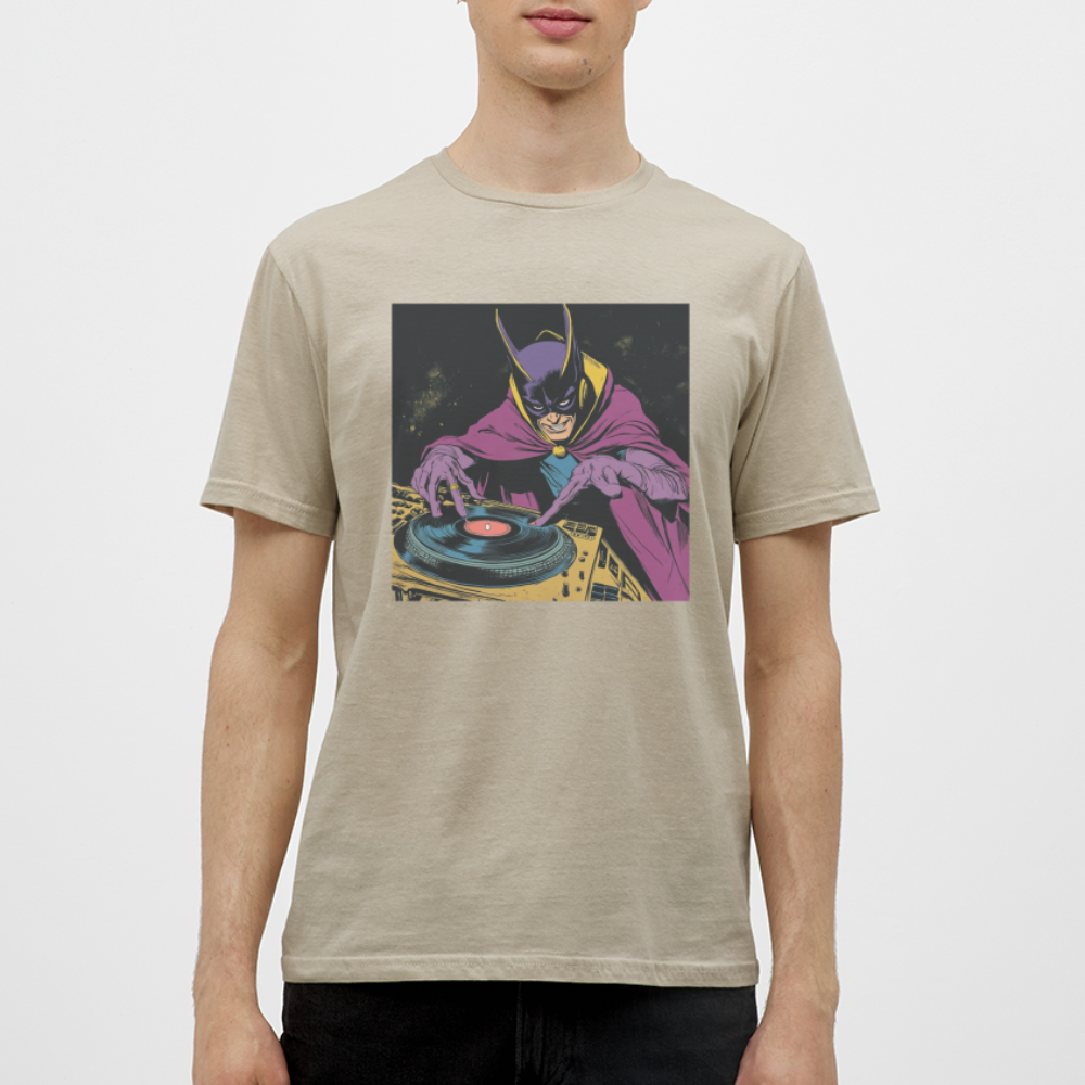 Purple Pulse, T-shirt herr - sandbeige