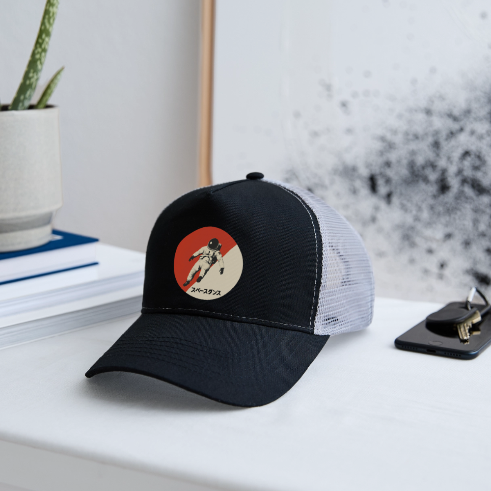 Space Dance, Trucker Cap - svart/stengrå