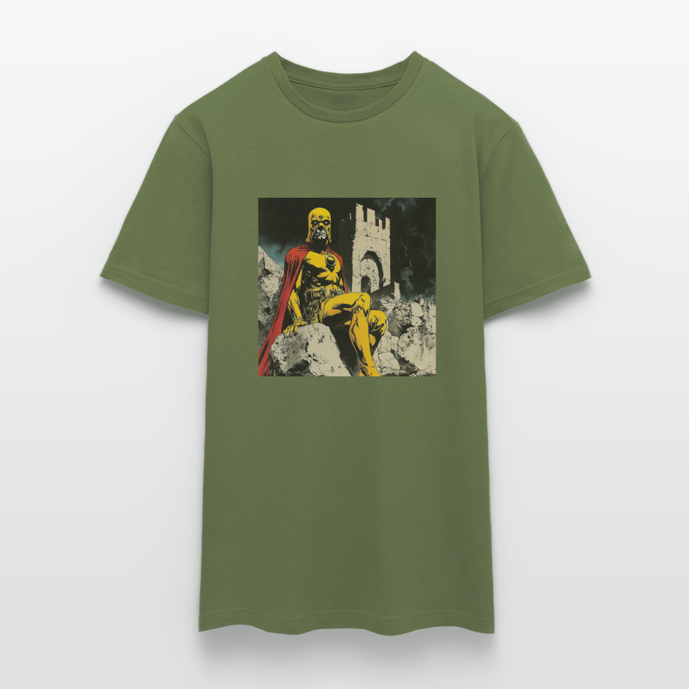 Orkalon, T-shirt herr - Militärgrön