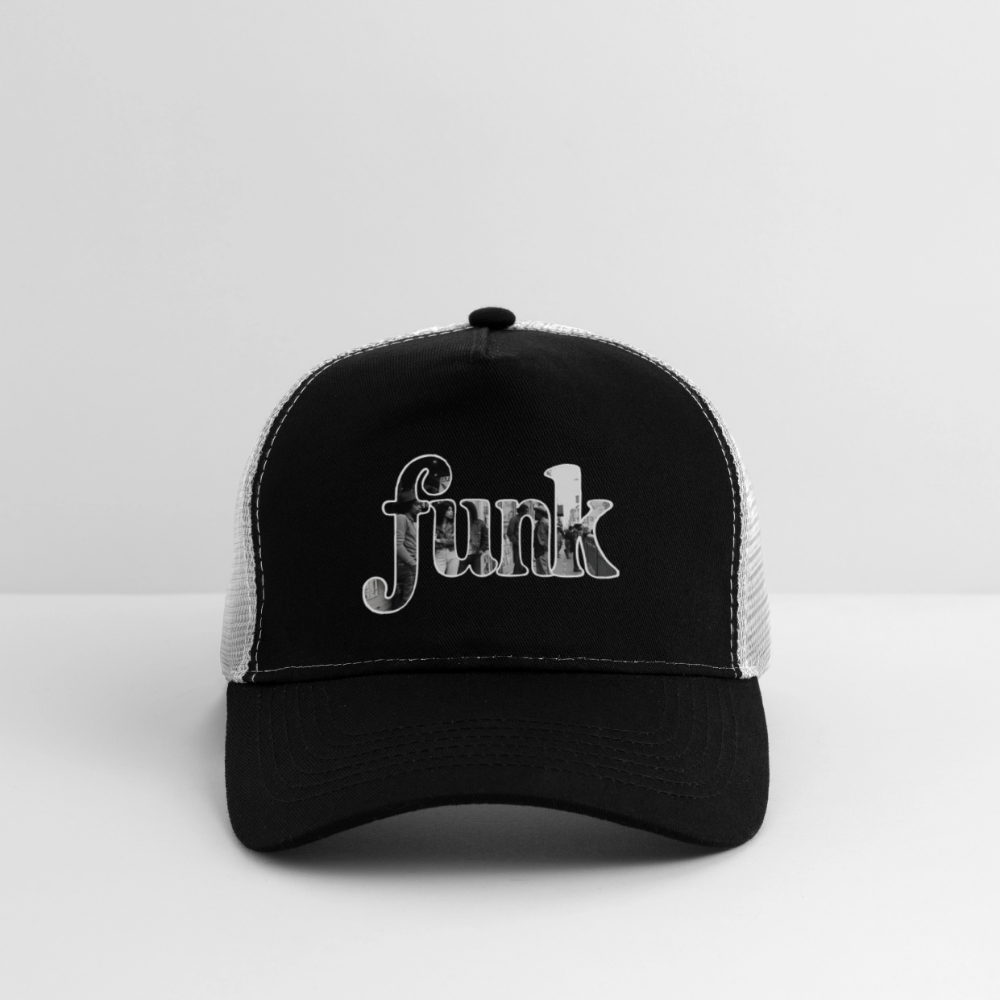 Funk Vibes, Trucker Cap - svart/stengrå