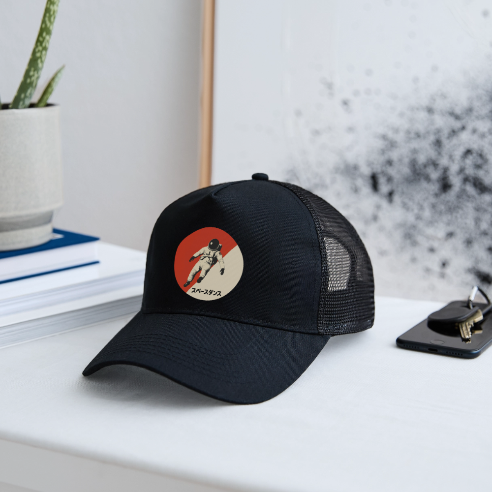 Space Dance, Trucker Cap - svart/svart