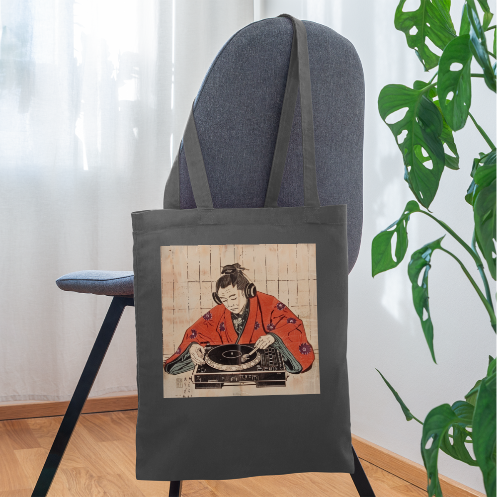 Echo från Edo, Tygväska - grafitgrå