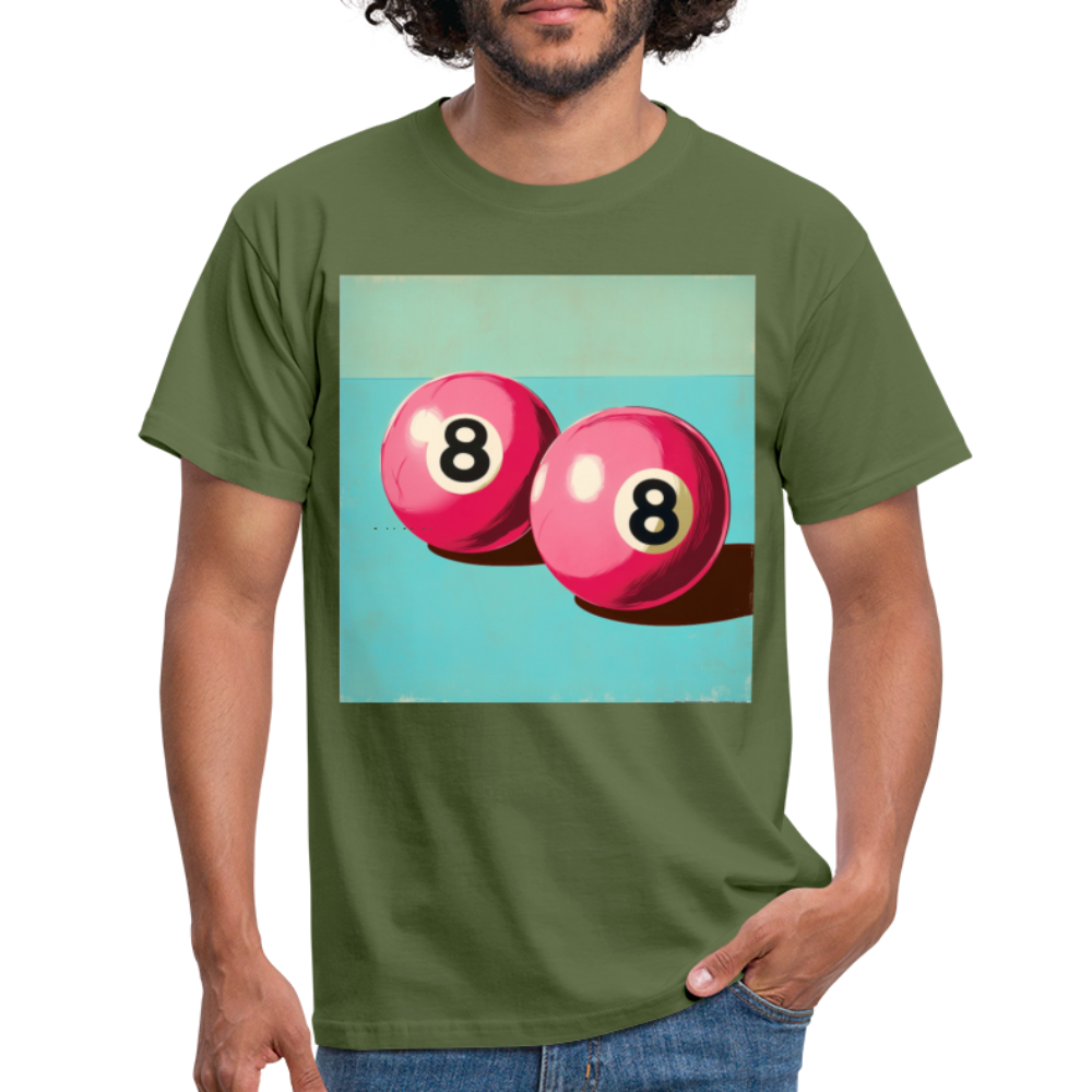 Rosa Rivaler, T-shirt herr - Militärgrön