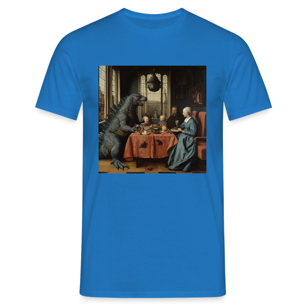 Familjens Fest med Gäst,T-shirt herr - kungsblå