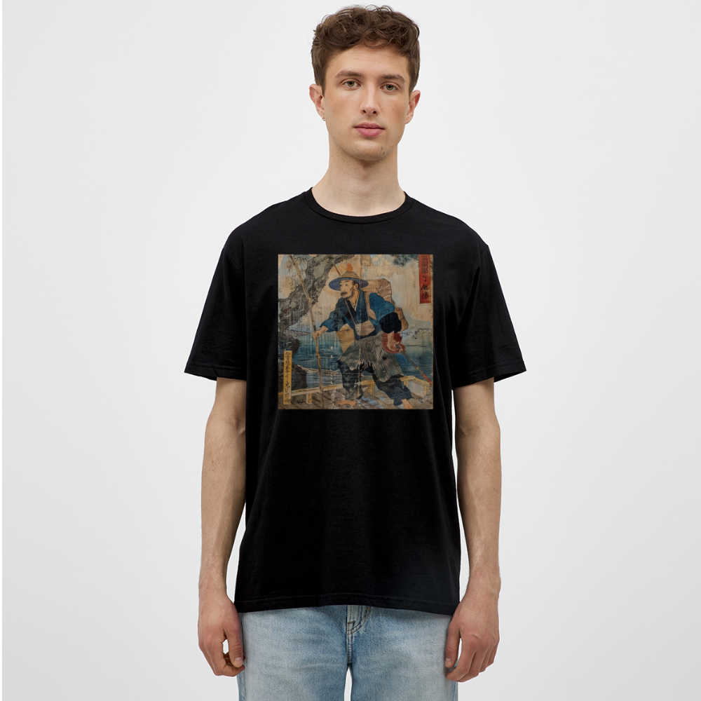 Fiskaren som bytte karriär, T-shirt herr - svart