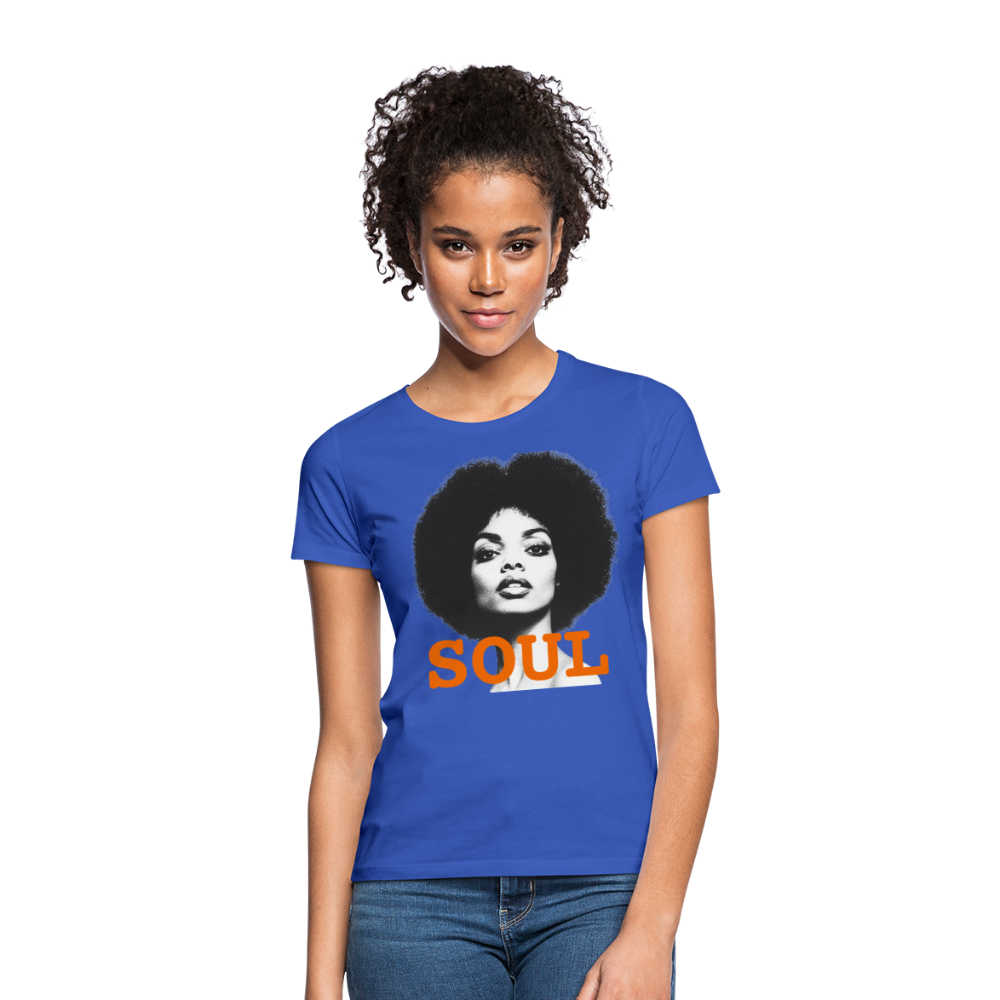Soul PWR, T-shirt dam - royalblå