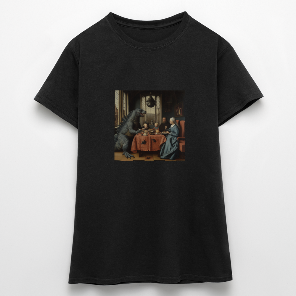 Familjens Fest med Gäst, T-shirt dam - svart