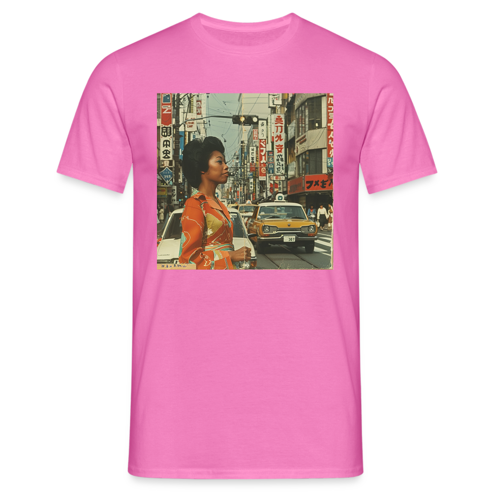Yumi Sakamoto, T-shirt herr - rosa