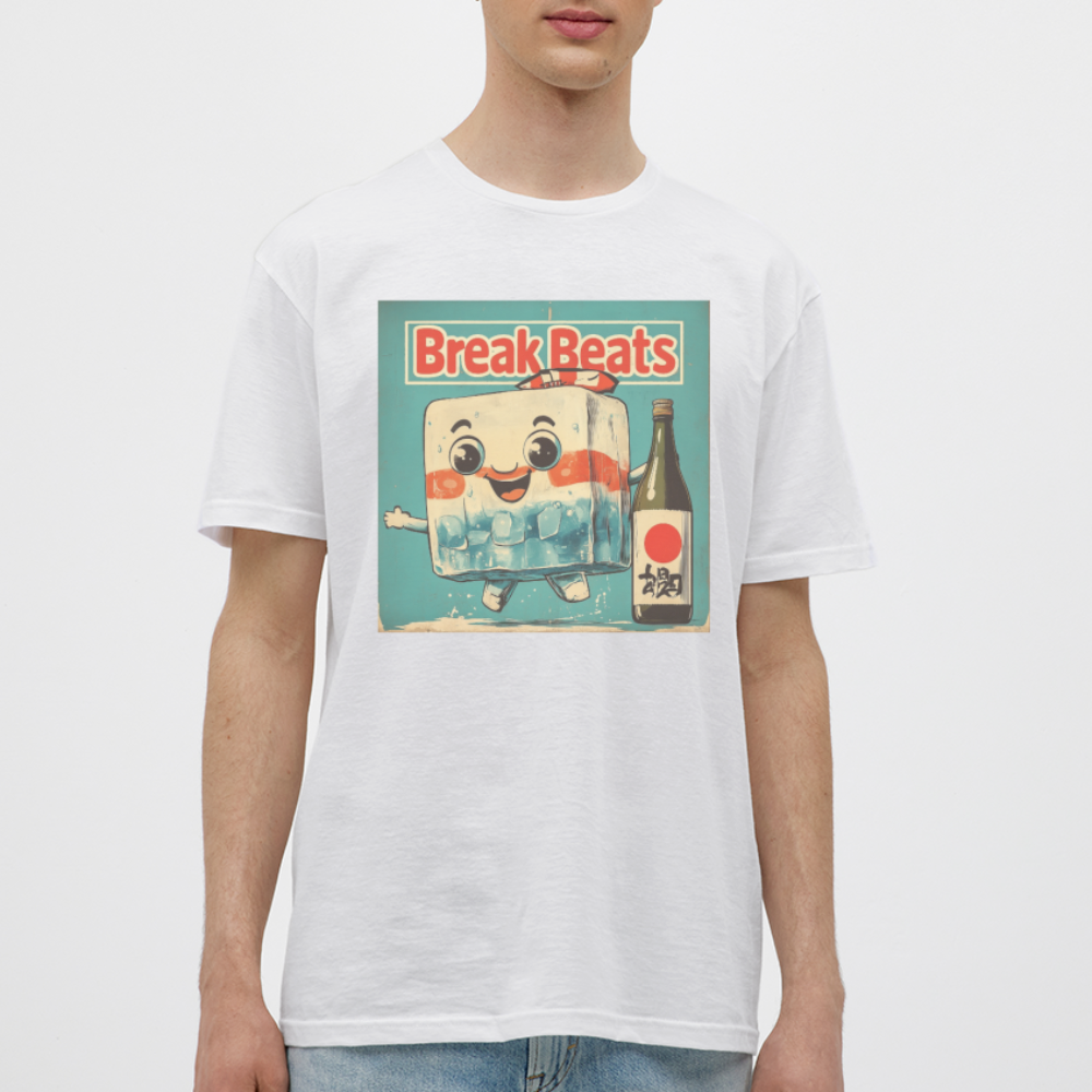 Nippon Break Beats, T-shirt herr - vit