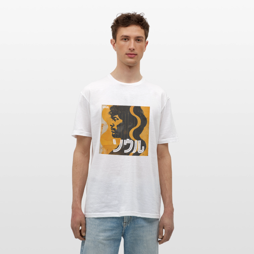Nippon Grooves, T-shirt unisex - vit