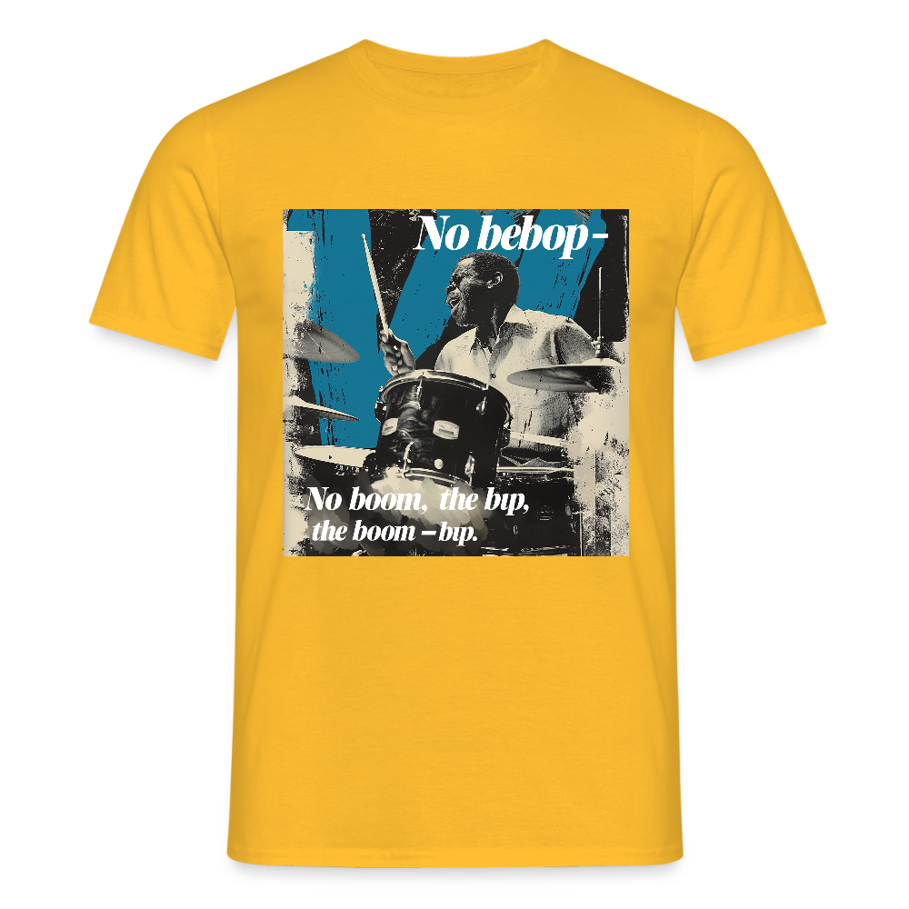 Push It Bebop, T-shirt unisex - gul