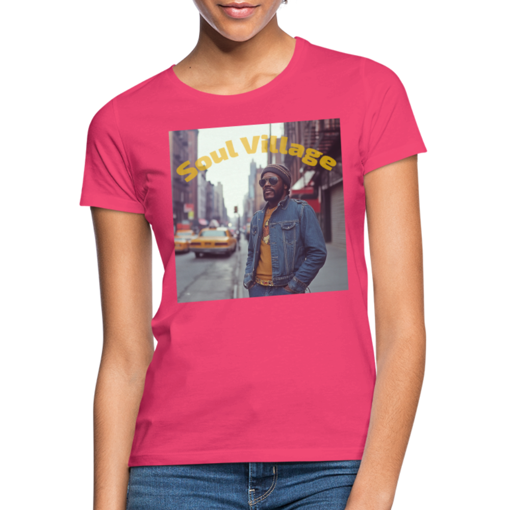 Soul Village, T-shirt dam - azalea