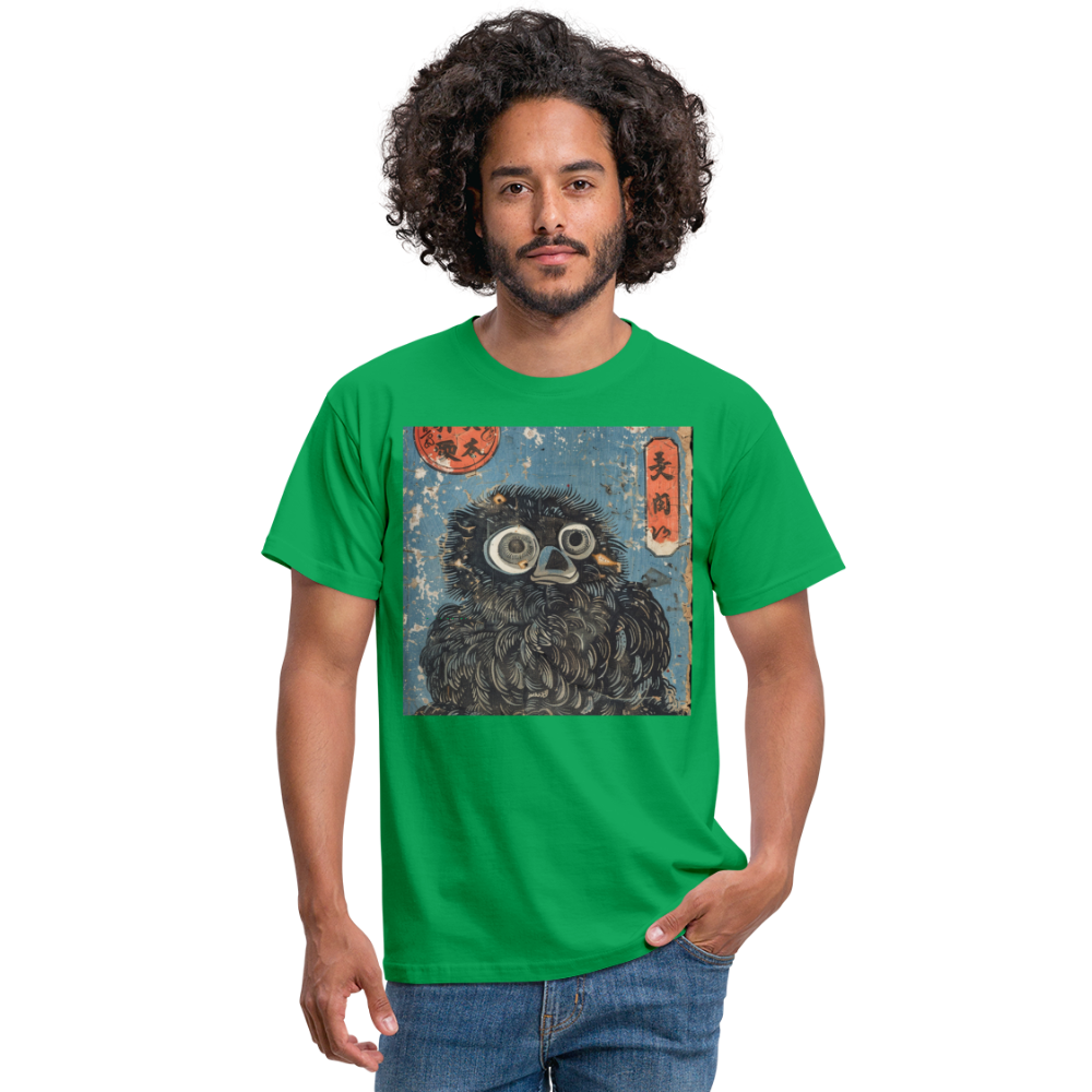 Denimiko, T-shirt herr - kellygrön