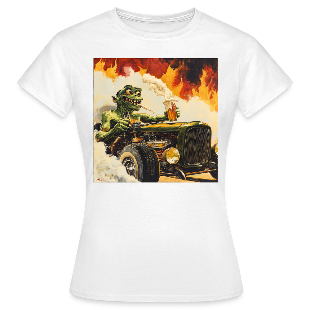 Ragg-Rex, T-shirt dam - vit