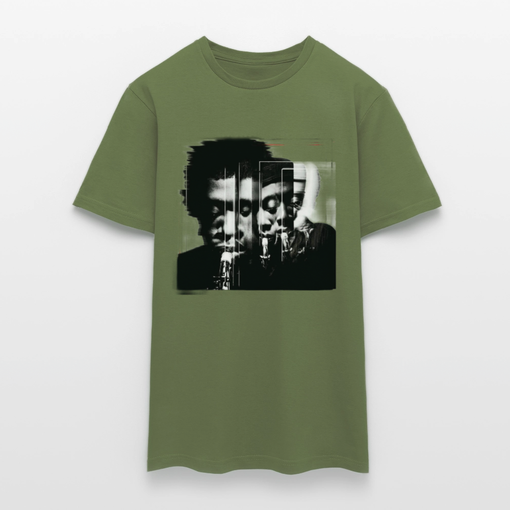 Between Breaths, T-shirt herr - Militärgrön