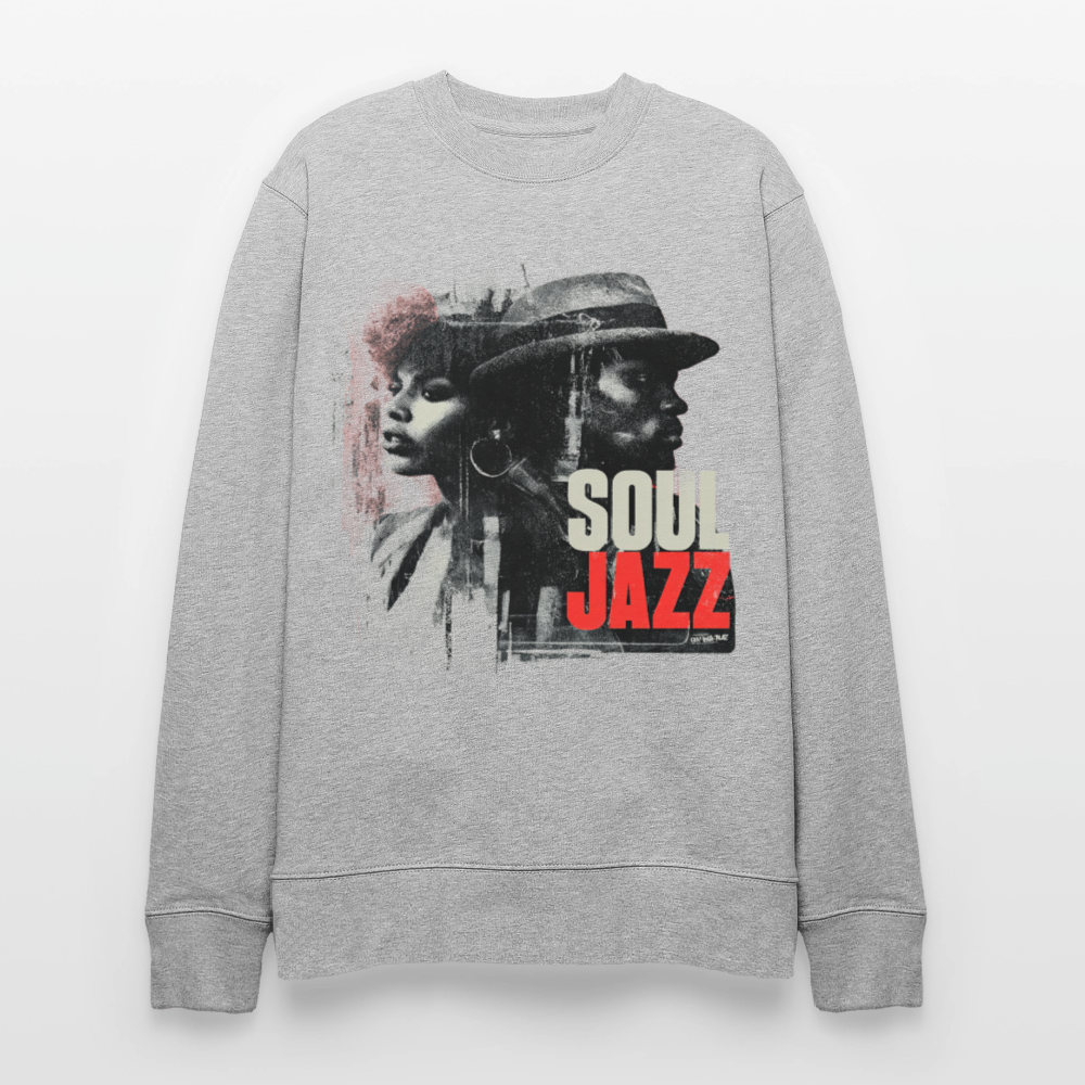 Soul Jazz Experience, Ekologisk sweatshirt CHANGER unisex från Stanley/Stella - gråmelerad