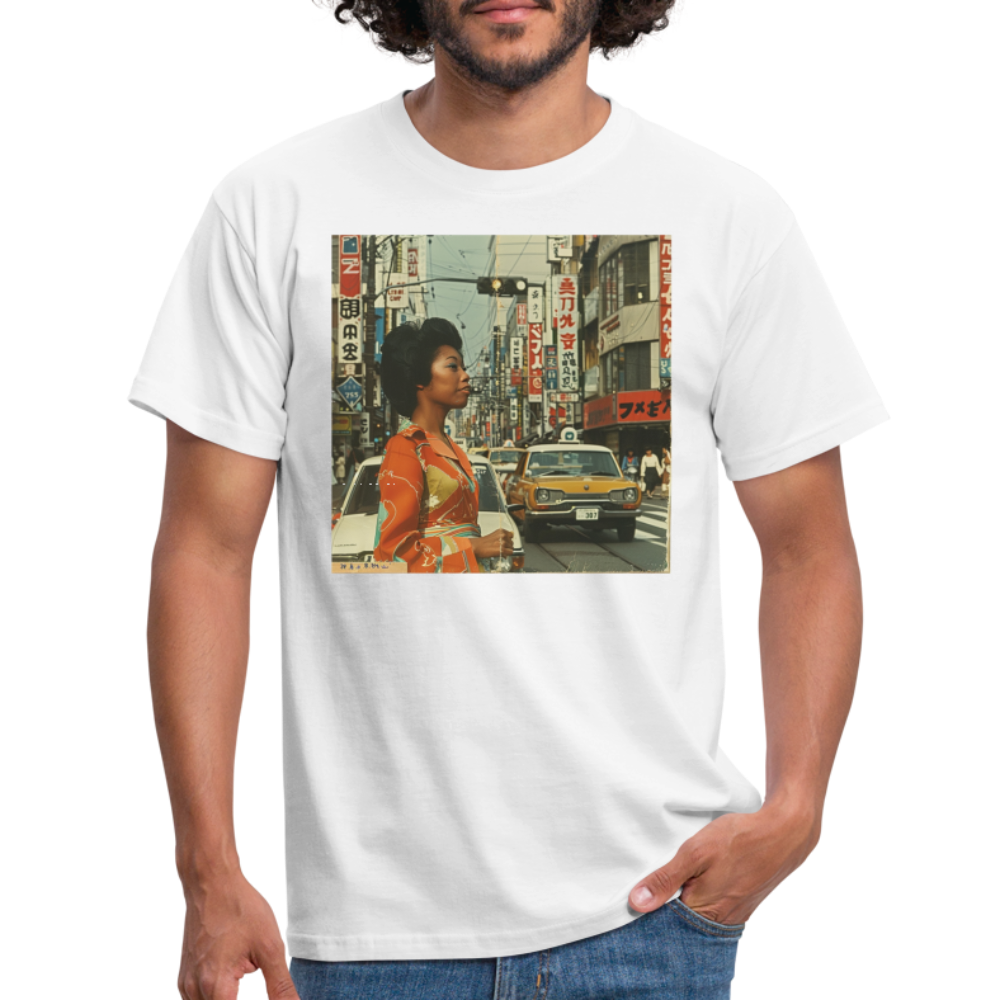 Yumi Sakamoto, T-shirt herr - vit