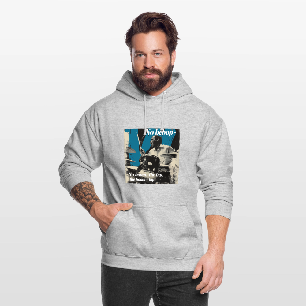 Push It Bebop, Luvtröja unisex - ljusgråmelerad