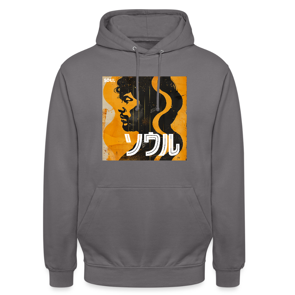 Nippon Grooves, Luvtröja unisex - mellangrå