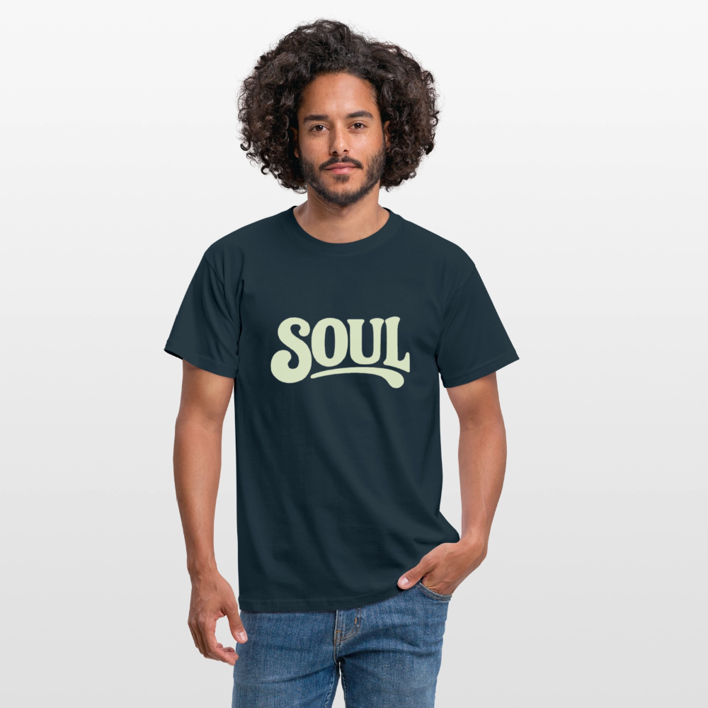 All About Soul, T-shirt unisex - marinblå