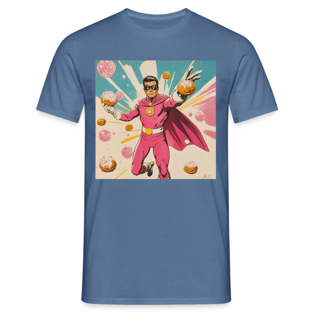 Frosting-Fury, T-shirt herr - duvblå