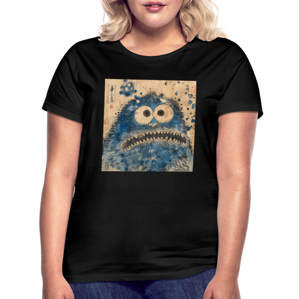 Uramiko ramlar i vattnet, T-shirt dam - svart