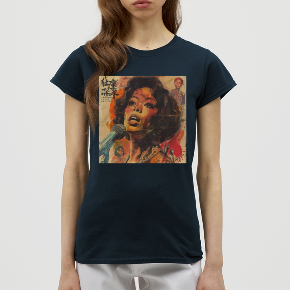 Soundtrack, Soul Undercover, T-shirt dam - marinblå