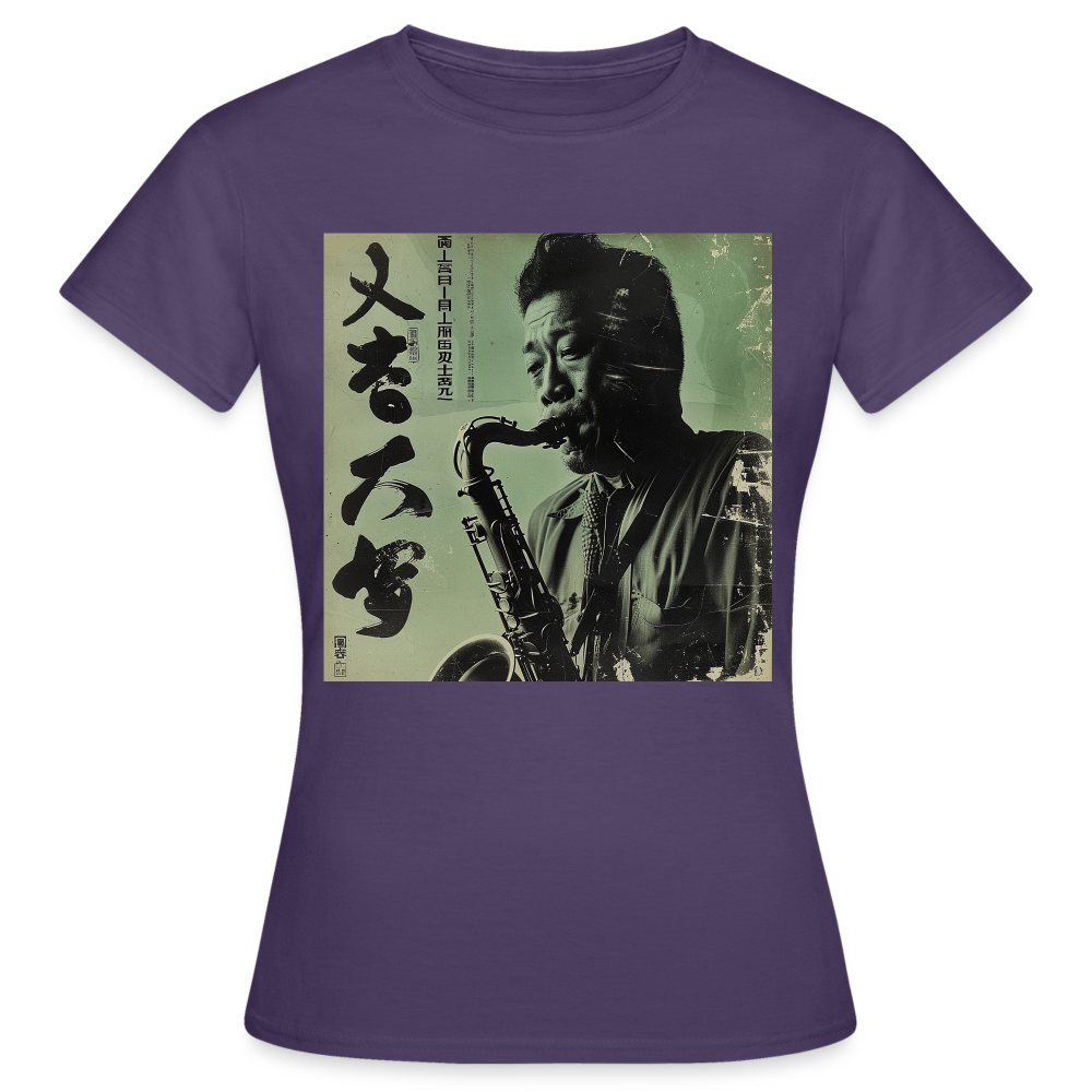 Live Mount Fuji Jazzcafé , T-shirt dam - mörklila