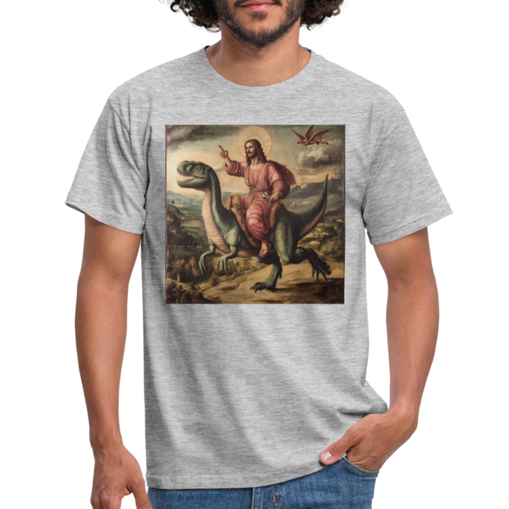 Ritten genom Tiden, T-shirt herr - gråmelerad