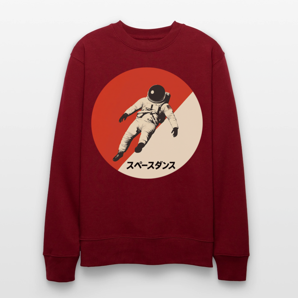 Space Dance, Ekologisk sweatshirt CHANGER unisex från Stanley/Stella - vinröd