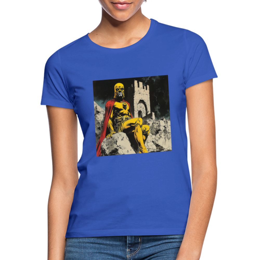 Orkalon, T-shirt dam - royalblå