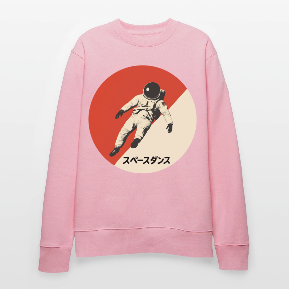 Space Dance, Ekologisk sweatshirt CHANGER unisex från Stanley/Stella - ljusrosa
