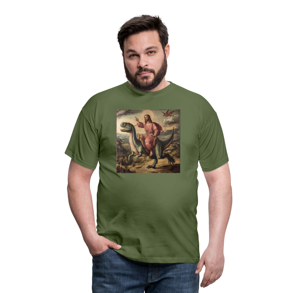 Ritten genom Tiden, T-shirt herr - Militärgrön