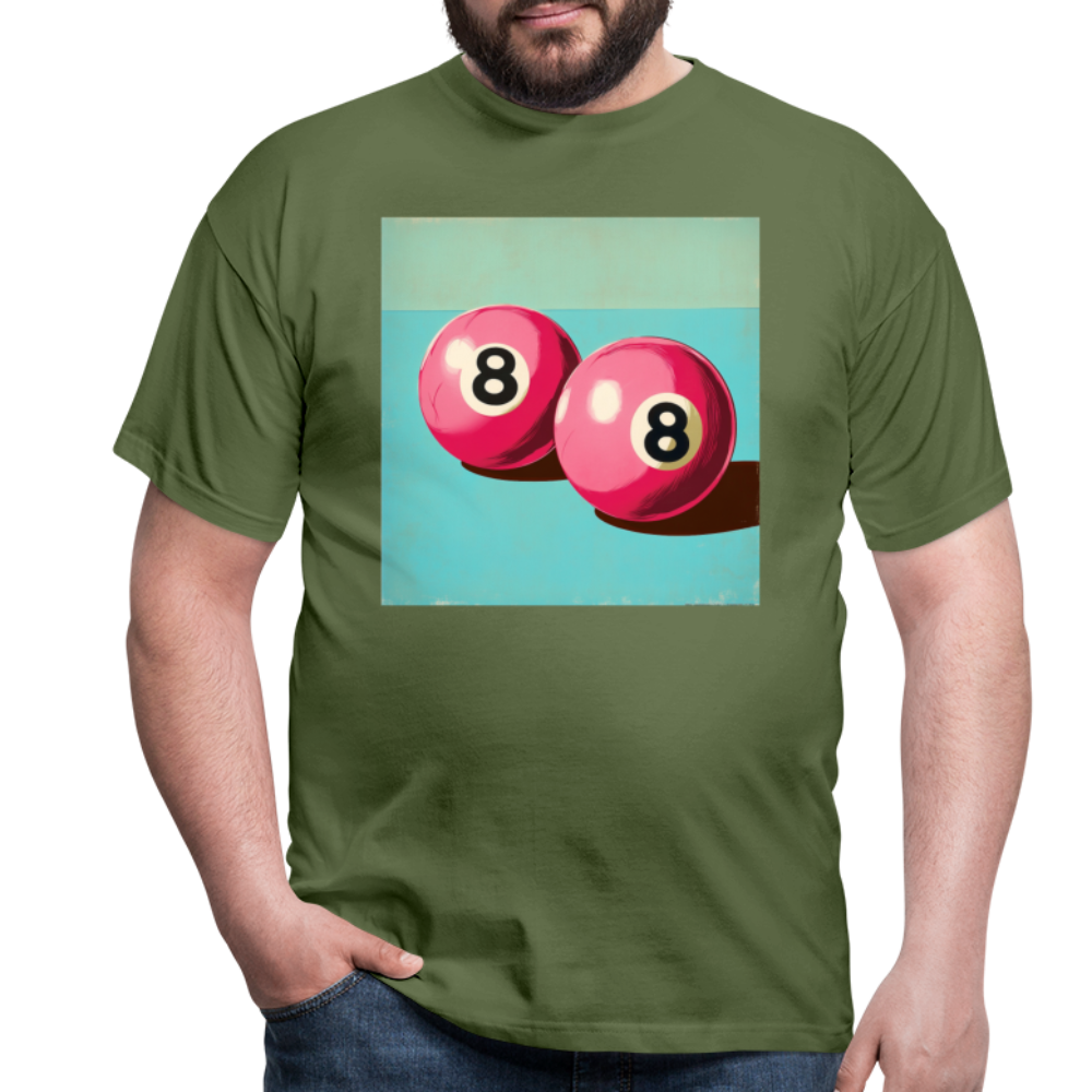 Rosa Rivaler, T-shirt herr - Militärgrön