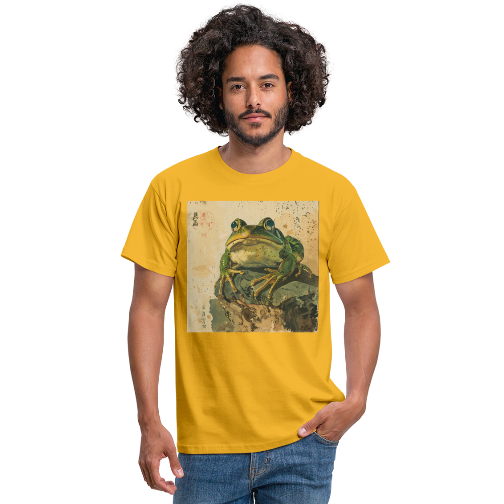 Grodan i Skymningen, T-shirt herr - gul