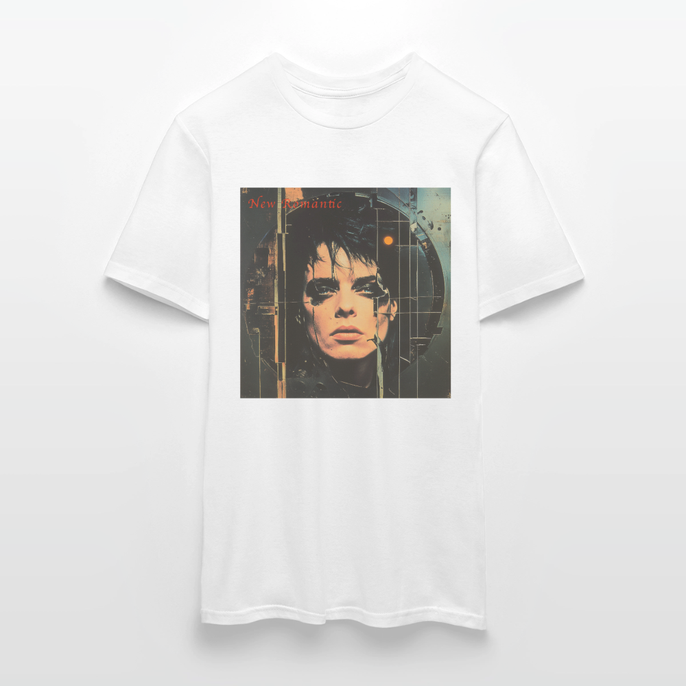 New Romance, T-shirt herr - vit