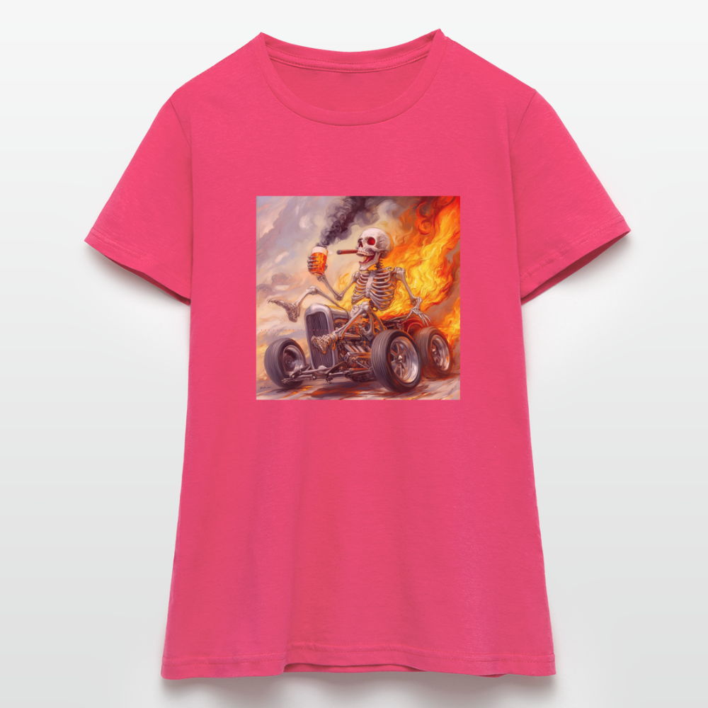 Knekta Krash, T-shirt dam - azalea