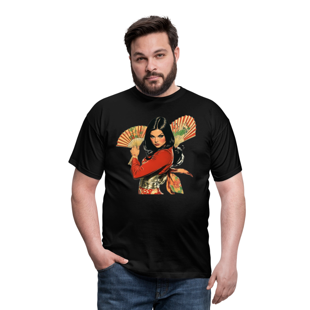 Dansen med Solfjädrar: Vindens krigare, T-shirt herr - svart