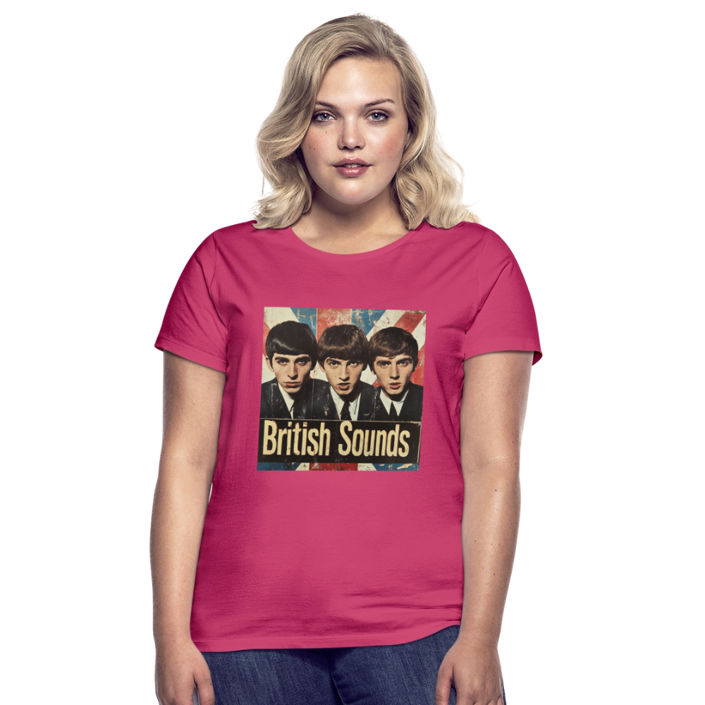 British sounds 1965, T-shirt dam - azalea