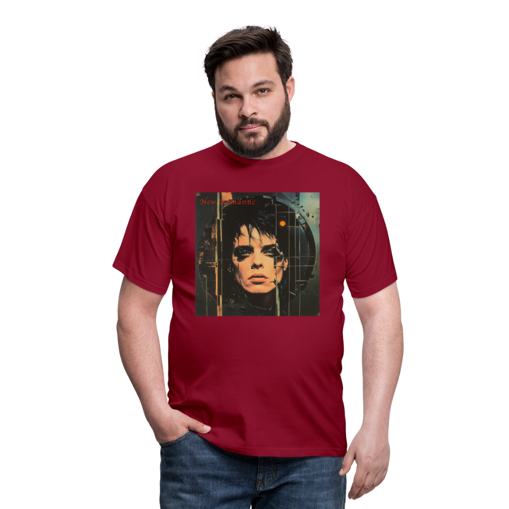 New Romance, T-shirt herr - tegelröd