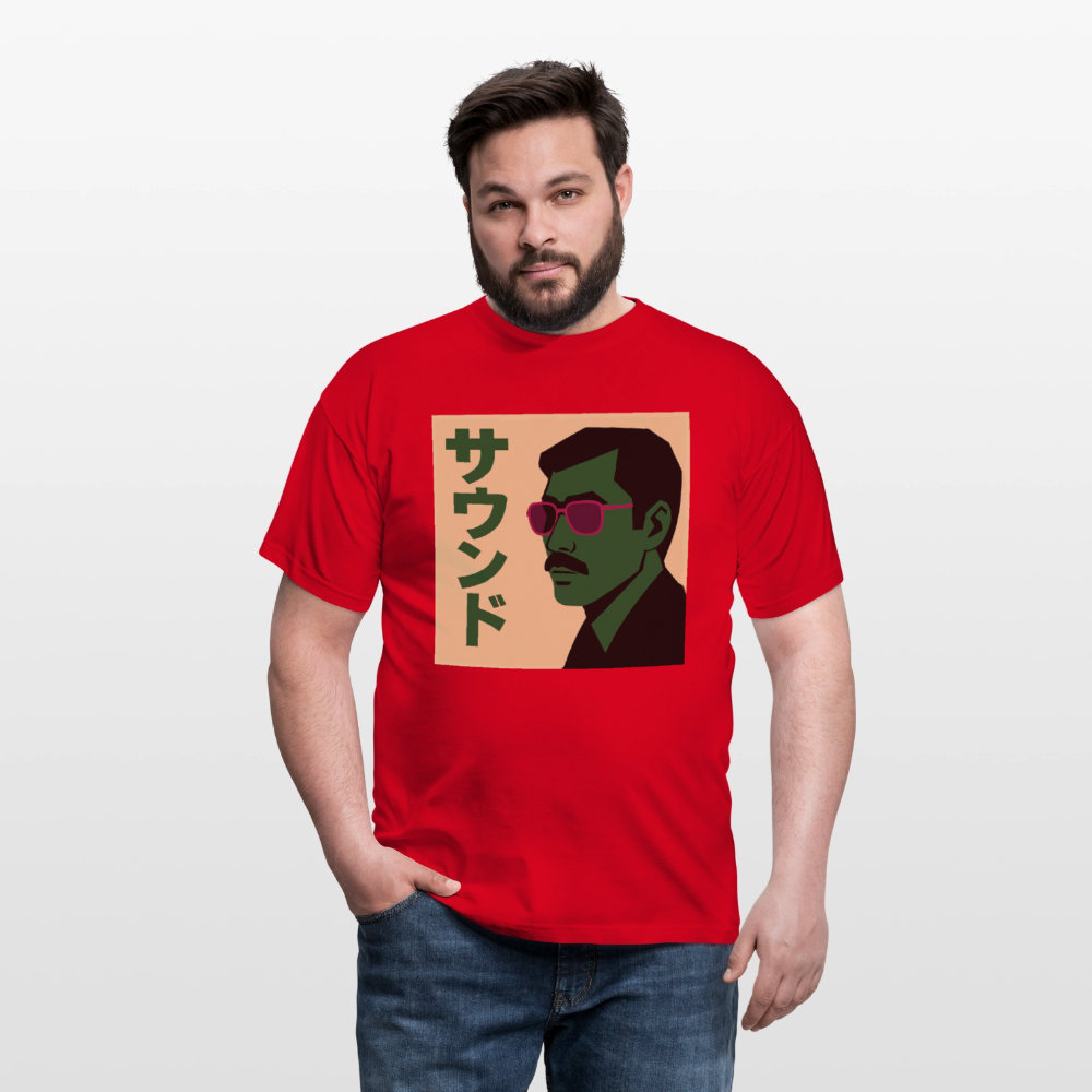 Nippon Sound, T-shirt unisex - röd