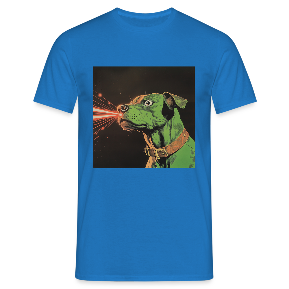 Strålhunden, T-shirt herr - kungsblå