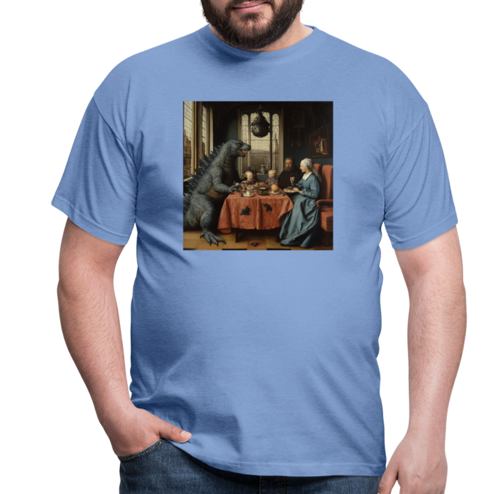 Familjens Fest med Gäst,T-shirt herr - carolina blue