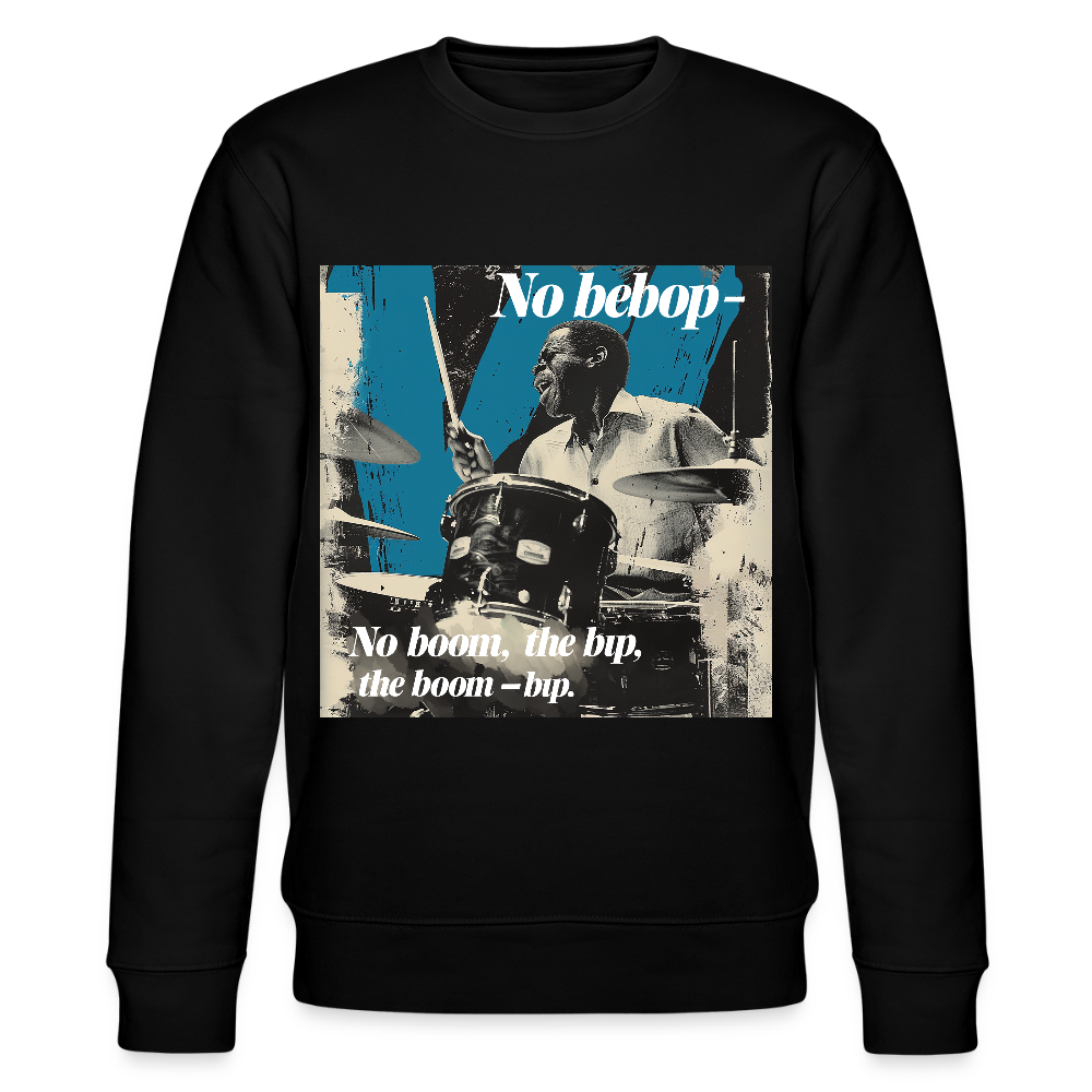 Push It Bebop, Ekologisk sweatshirt CHANGER unisex från Stanley/Stella - svart