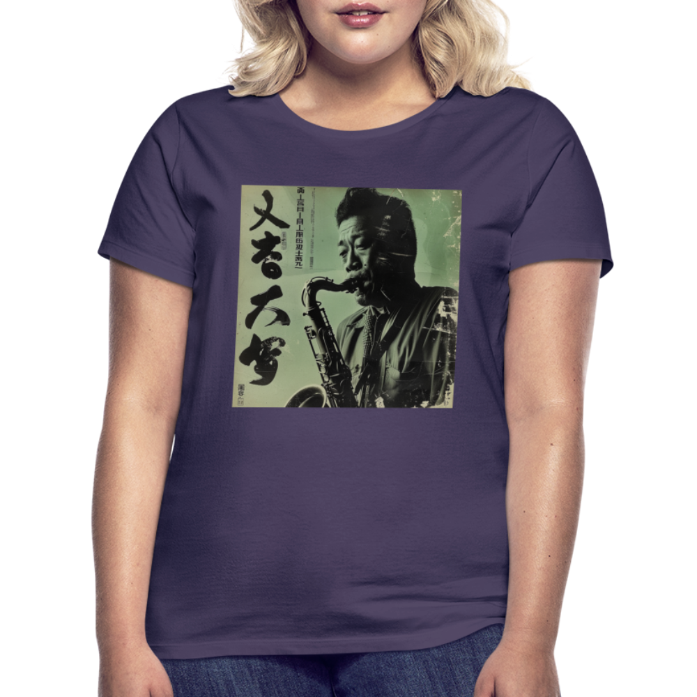 Live Mount Fuji Jazzcafé , T-shirt dam - mörklila