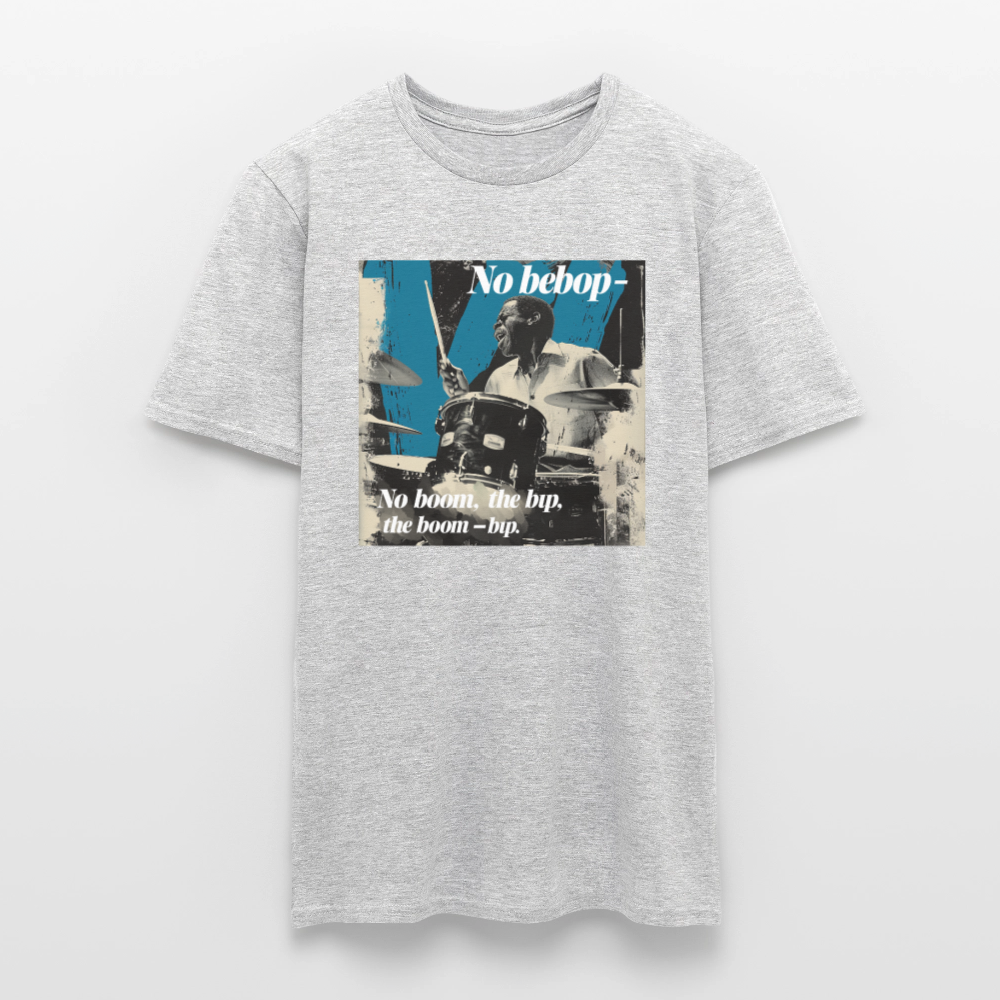 Push It Bebop, T-shirt unisex - gråmelerad