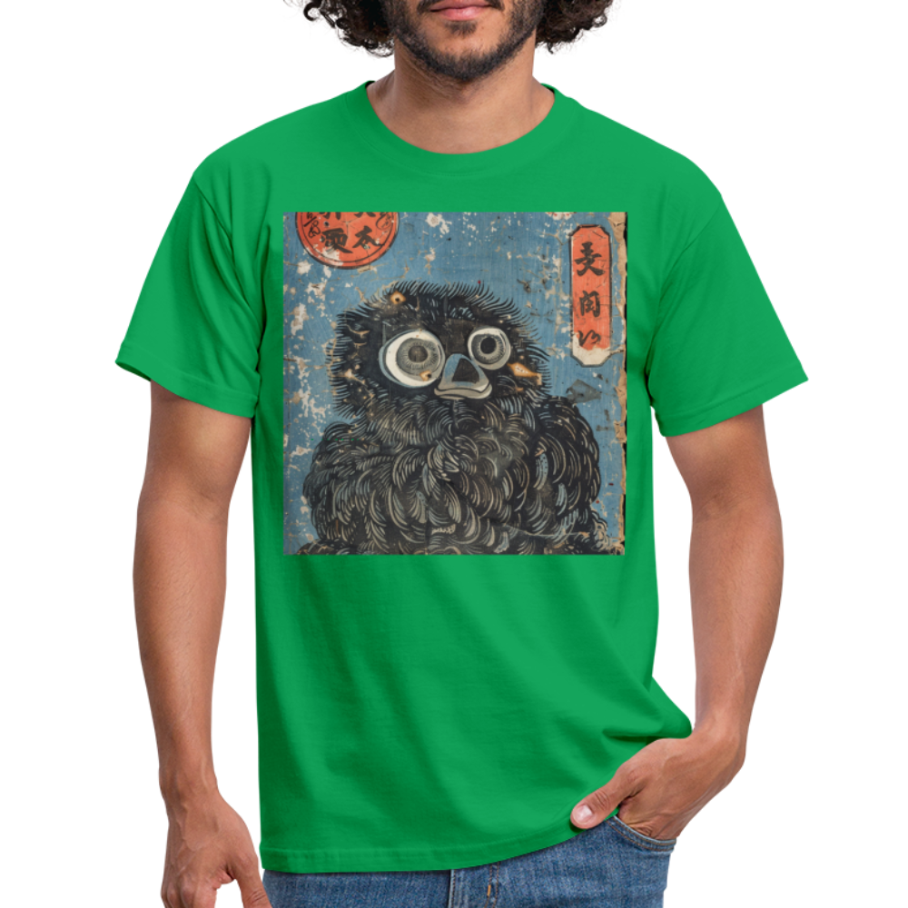 Denimiko, T-shirt herr - kellygrön