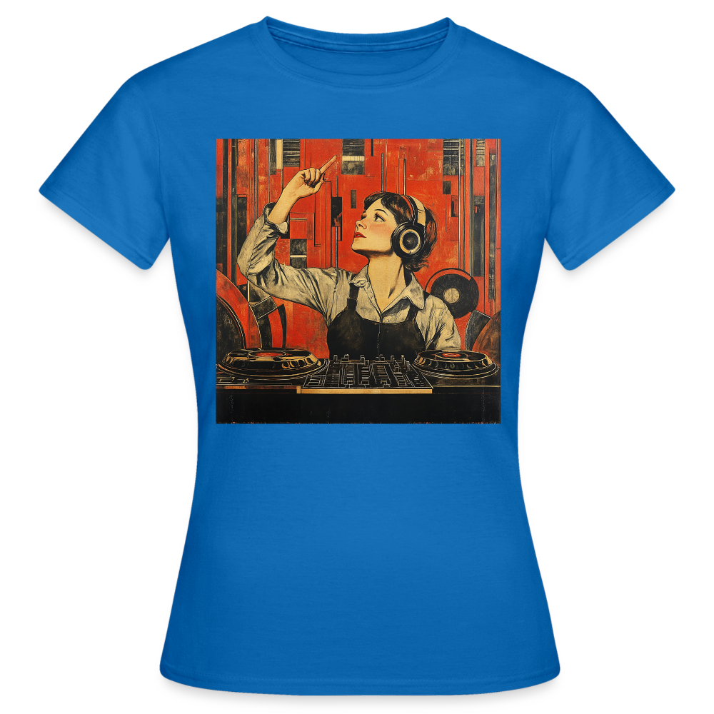 Revolutionens Rytm, T-shirt dam - royalblå