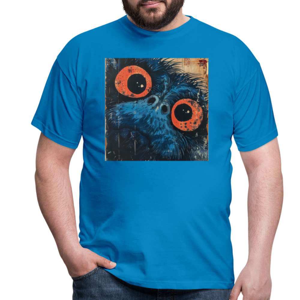 Den blå vännen, T-shirt herr - kungsblå