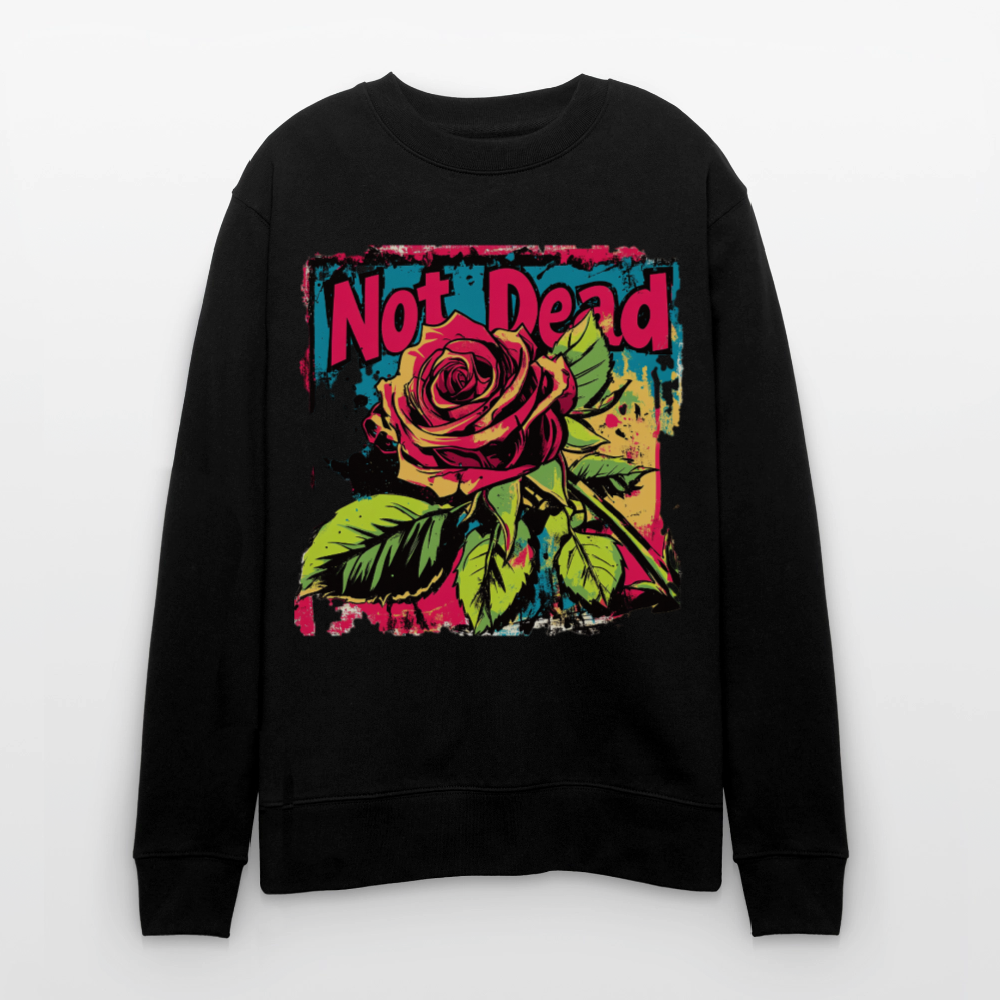 Den Eviga Rosen, Ekologisk sweatshirt CHANGER unisex från Stanley/Stella - svart